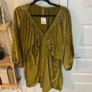 We the free Portia velvet mini